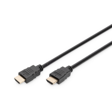 Digitus DB-330123-030-S HDMI 2.0 - HDMI 2.0 Kábel 3m - Fekete kábel és adapter