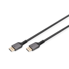 Digitus DB-330200 DisplayPort 1.4 - DisplayPort 1.4 Kábel 3m - Fekete kábel és adapter