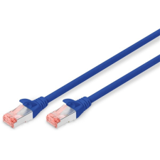 Digitus DIGITUS CAT6 S-FTP LSZH 10m kék patch kábel kábel és adapter
