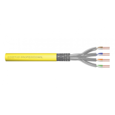 Digitus Digitus CAT7A S-FTP Installation cable 100m Yellow kábel és adapter