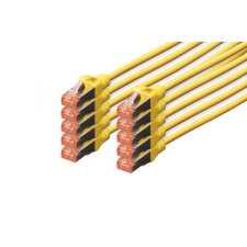 Digitus Digitus CAT 6 S-FTP patch cord, Cu, LSZH kábel és adapter