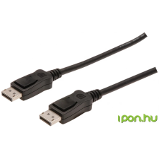 Digitus DisplayPort 1.2/1.2a Összekötő Fekete 1m AK-340100-010-S kábel és adapter