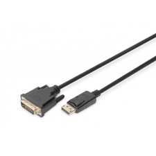Digitus DisplayPort Adapter Cable DP to DVI-D 3m Black kábel és adapter