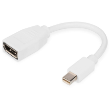 Digitus DisplayPort Adapterkabel, mini DP - DP (DB-340405-001-W) kábel és adapter