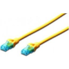 Digitus DK-1512-250/Y hálózati kábel Sárga 25 M Cat5e U/UTP (UTP) (DK-1512-250/Y)