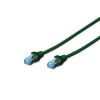 Digitus DK-1531-005 CAT5e SF/UTP Patch kábel 0.5m - Zöld