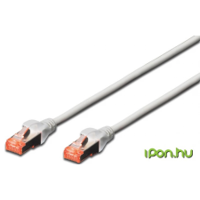 Digitus DK-1644-015 CAT6 S/FTP Patch kábel 1.5m - Szürke kábel és adapter