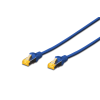 Digitus DK-1644-A-030/B CAT6a S/FTP Patch kábel 3m - Kék