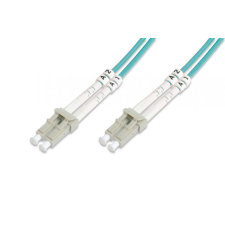 Digitus DK-2533-20/3 száloptikás kábel 20 M LC I-VH OM3 Blue kábel és adapter