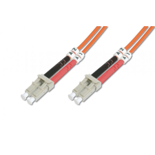 Digitus DK-2631-02 száloptikás kábel 2 M LC ST I-VH OM1 Orange (DK-2631-02) kábel és adapter