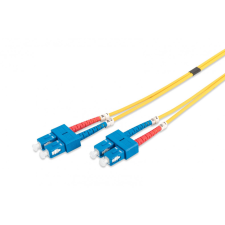 Digitus DK-2922-05 száloptikás kábel 5 M SC I-VH OS2 Yellow kábel és adapter