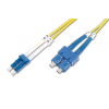 Digitus DK-2932-10 száloptikás kábel 10 M LC SC I-VH OS2 Yellow