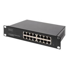 Digitus DN-80115 - switch - 16 ports - unmanaged - rack-mountable (DN-80115) - Kiegészítők asztali számítógép kellék