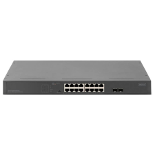 Digitus DN-95347-2 16x GbE Lan 2x SFP nem menedzselhető PoE switch hub és switch