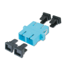 Digitus DN-96009-2 optikai adapter LC to LC MM OM3 Aqua