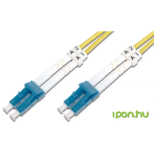 Digitus Fiber Optic LC Összekötő 2m (DK-2933-02) Sárga kábel és adapter