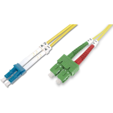 Digitus Fiber Optic Singlemode PatchK SC (APC) to LC (PC) (DK-292SCA3LC-03) kábel és adapter