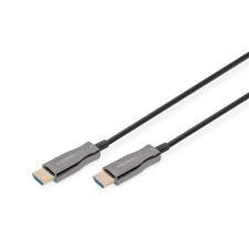 Digitus HDMI AOC Hybrid Fiber Optic Cable UHD 4K 10m Black kábel és adapter