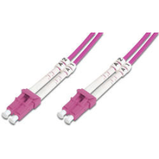 Digitus LWL Patchkabel LC Duplex LC Duplex OM4 7,0 m kábel és adapter