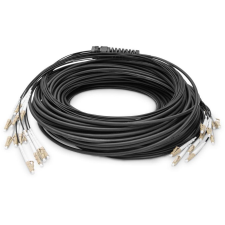 Digitus LWL Patchkabel LC->UPC 50m  Vorkonfektioniert OM4 12 (DK-2433CU050BK-BBB) kábel és adapter
