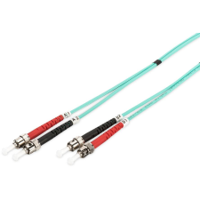 Digitus LWL Patchkabel ST -> ST 1.00m  Multimode Duplex OM3 (DK-2511-01/3) kábel és adapter