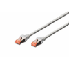 Digitus Premium CAT 6 SSTP patch kábel, hossza: 20m, szürke