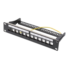 Digitus Professional DN-91420 - patch panel (blank) - 1U - 10" (DN-91420) asztali számítógép kellék