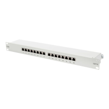 Digitus Professional DN-91616S-B - patch panel - 1U - 19" (DN-91616S-B) asztali számítógép kellék