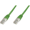 Digitus RJ45 Hálózat csatlakozókábel CAT 6 U/UTP 1x RJ45 dugó - 1x RJ45 dugó 1 m Zöld UL minősített Digitus (DK-1617-010/G)