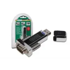 Digitus USB1.1/RS232 (DB9M) konverter, 5 LGW kábel és adapter