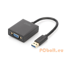 Digitus USB3.0 to VGA Adapter (DA-70840) kábel és adapter