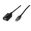 Digitus USB 2.0 repeater kábel  10 m