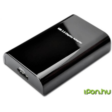 Digitus USB 3.0 DVI-D Átalakító Fekete 10cm DA-70451 kábel és adapter