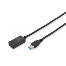Digitus USB 3.0 Repeater Cable A/M - A/F, AWG28 24 kábel és adapter