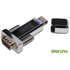 Digitus USB Soros Átalakító Fekete-Ezüst 5cm DA-70155-1 kábel és adapter