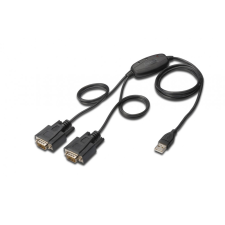 Digitus USB to Serial Adapter, RS232 kábel és adapter