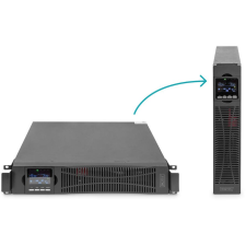 Digitus USV 10000VA 2HE          10000W     Online (DN-170107) szünetmentes áramforrás