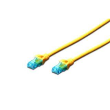 Digitus UTP CAT5e Prémium patch kábel 2m Sárga (DK-1512-020/Y) kábel és adapter