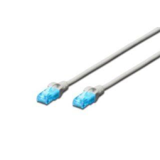 Digitus UTP CAT5e Prémium patch kábel 5m Szürke (DK-1512-050) kábel és adapter