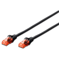 Digitus UTP CAT6 Összekötő Fekete 10m DK-1617-100/BL kábel és adapter