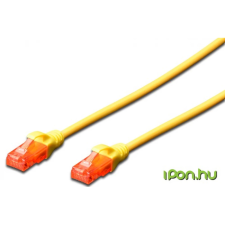 Digitus UTP CAT6 Összekötő Sárga 10m DK-1617-100/Y kábel és adapter