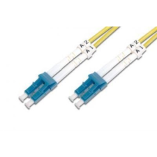 Digitus üvegszálas optikai patch kábel , duplex SM 9/125 OS2 LC / LC 3m kábel és adapter