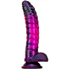  Dildo Fantasy Gasix 16 x 4cm lila-fekete műpénisz, dildó