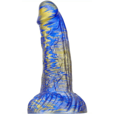 Dildo Fantasy Gentax 16 x 5cm Kék-arany műpénisz, dildó
