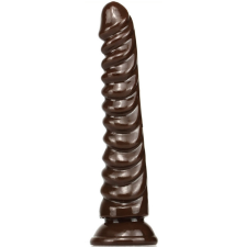 Dildo Monster Squel – prémium barna dildó 20 cm hosszú műpénisz, dildó
