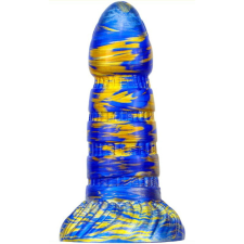  Dildo Torff 16 x 5.8cm kék-arany műpénisz, dildó