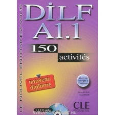 DILF A1.1 150 ACTIVITÉS+CD nyelvkönyv, szótár