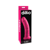  Dillio 8 - tapadótalpas, élethű dildó (20cm) - pink
