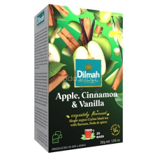 Dilmah Fekete tea, 20x1,5g, DILMAH, alma-fahéj-vanília tea