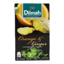 DILMAH FEKETE TEA NARANCS-GYÖMBÉR tea